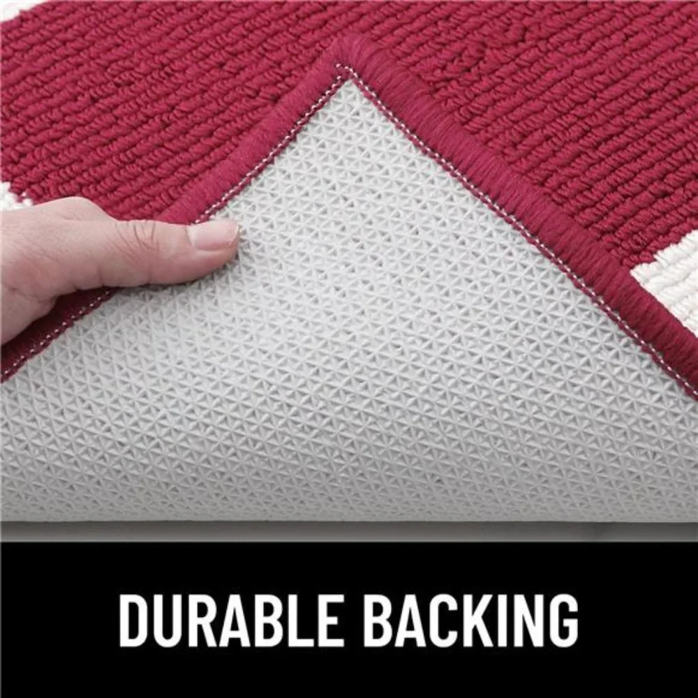 Indoor Door Mat, 32x20, Non-Slip Absorbent Resist Dirt Entrance Mat, Washable